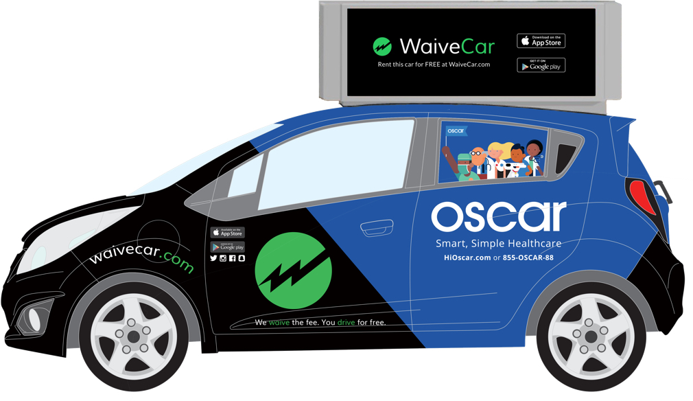 WaiveCar Uses Ads to Make Car Sharing Free